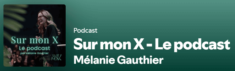 Sur mon X - Le podcast